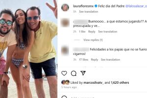 Este es el mensaje que Laura Flores le dedicó a su ex Lalo Salazar en el Día del Padre y a menos de una semana después de haber anunciado el fin de su romance.