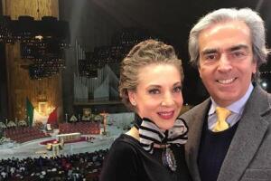 Edith González esposo Lorenzo Lazo