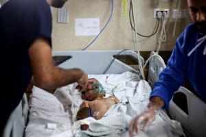 Gaza Comes Under Sustained Bombardment By Israel After Hamas Attacks