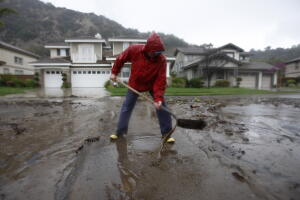Rain Storms Threaten Parched Southern California With Mudslides