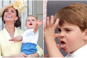 Los gestos del príncipe Louis