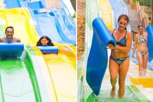 toboganes rápidos Wasserbahn Racers Schlitterbahn parques acuáticos texas san antonio