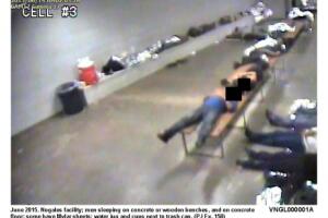 Celdas de la Patrulla Fronteriza donde son detenidos los inmigrantes que cruzan la frontera