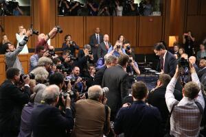 James Comey Testifies At Senate Hearing On Russian Interference In US Election