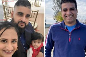 La familia Singh fue secuestrada de su negocio propio, que acababan de inagurar, en Merced, California.