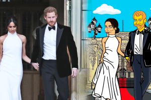 Meghan Markle y el príncipe Harry