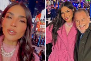 Alejandra Espinoza responde a críticas por su aparición en el show de Año Nuevo de Univision en NYC