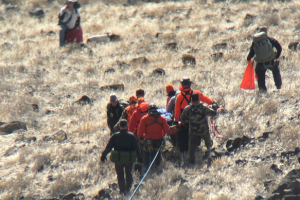 Rescate de mujer en Idaho