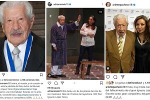 Famosos reaccionan a la muerte de Ignacio López Tarso