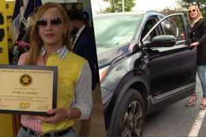 Esta hispana es reconocida como la taxista más segura de Nueva York. 