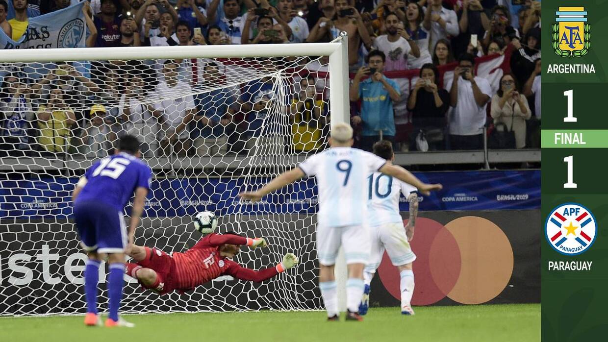 Messi tiene a Argentina con respirador artificial ...