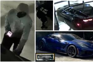 Buscados robo Corvette ZR1 Mercedes-Benz Calabasas dejado Burger King