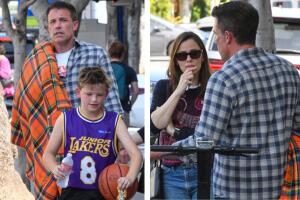 Ben Affleck, Jennifer Garner y Samuel