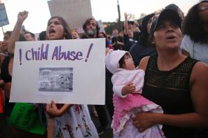 Protestors Hold March In L.A. Against Separation Of Children Of Immigrants