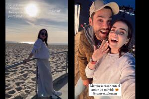 Ramsés Alemán sorprendió a Fernanda Urdapilleta con tremendo anillo de compromiso