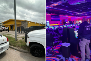 docena salas de juegos ilegales Houston operativos