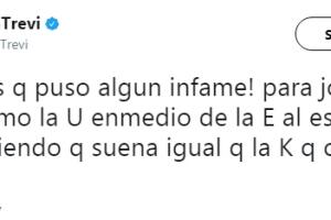 La polémica intérprete fue muy criticada por este tuit. Creyó que borrándolo lo olvidarían, pero en Twitter no se puede esconder nada.