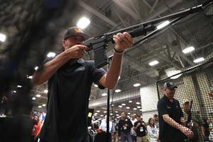 National Rifle Association Holds Its Annual Conference In Dallas, Texas