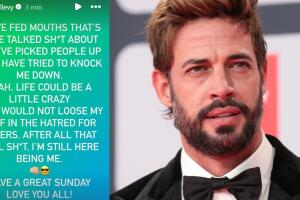 Este es el polémico mensaje que William Levy publicó contra quienes hablan mal de él.