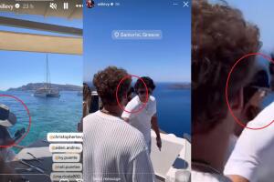Esa es la misteriosa mujer que apareció en los videos que William Levy publicó en Instagram desde Grecia junto a su hijo Christopher. Algunos aseguraron que se trataba supuestamente de su ex Elizabeth Gutiérrez y que ya se habrían reconciliado. 