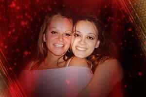 Jenni Rivera y su hermana Rosie