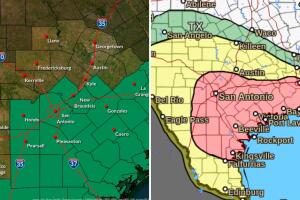 vigilancia inundaciones repentinas lluvias ciclón San Antonio Texas
