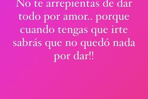 Este es uno de los mensajes que Elizabeth Gutiérrez compartió la noche de este martes 27 de junio ante el nuevo escándalo de William Levy.