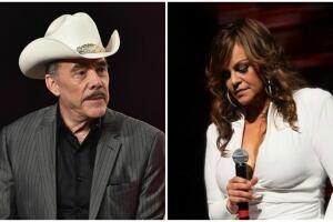 Jenni Rivera y su padre Pedro Rivera