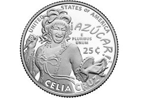 Moneda de Celia Cruz