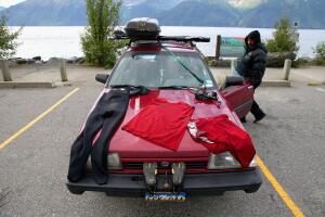 Feature - Bore Tide Surfing in Alaska