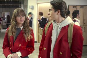 'Rebelde' escena Azul Guaita y Sergio Mayer Mori