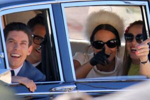 Set Filming Of 'Galerias Velvet' In Madrid