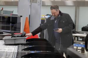 Control de seguridad en el aeropuerto de Atlanta