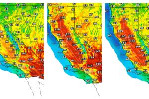 Ola de calor extremo California: temperaturas día por día 