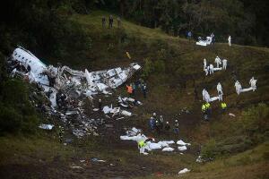 Imágenes del accidente trágico del Chapecoense