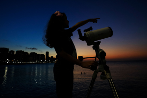 Telescopio, estrellas, astronomia, espacio exterior 