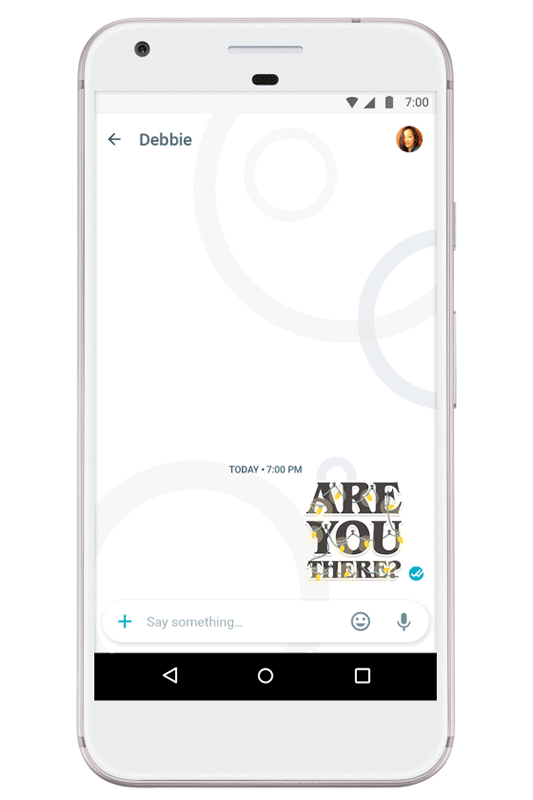 Google Allo, Stranger Things