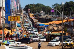 View of Ciudad Del Este, Paraguay