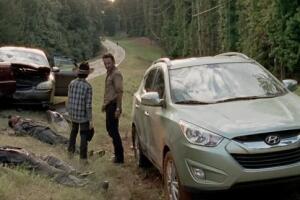 Publicidad hyundai en Walking Dead