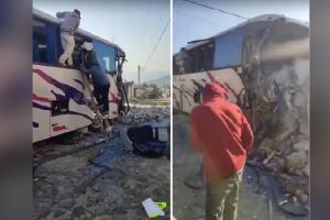 Accidente autobus México