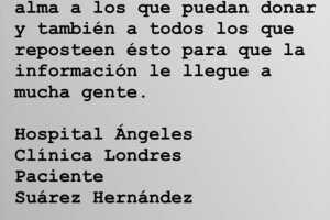 Héctor Suárez Gomís pide donadores de sangre para su papá