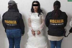 Novia detenida