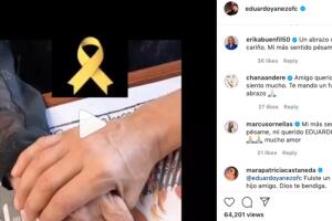 Erika Buenfil, Chantal Andere y Marcus Ornellas mensaje a Eduardo Yáñez