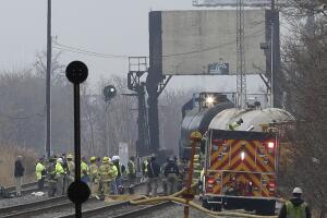 NJ Freight Train Derailment