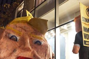 Protestas contra Trump en NY