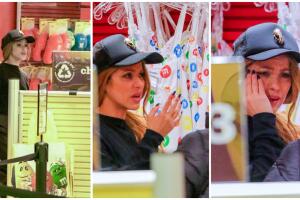 Shakira llorando en Nueva York