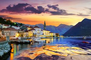Perast in Bay of Kotor