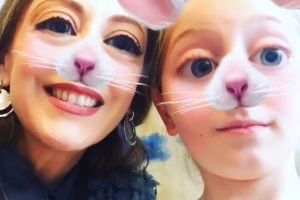 Edith González hija Constanza 