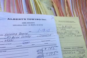 Decomisos de coches en El Monte California