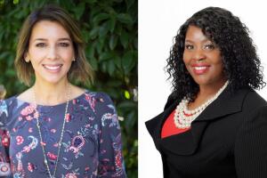 Zulma López y Mandisha Thomas